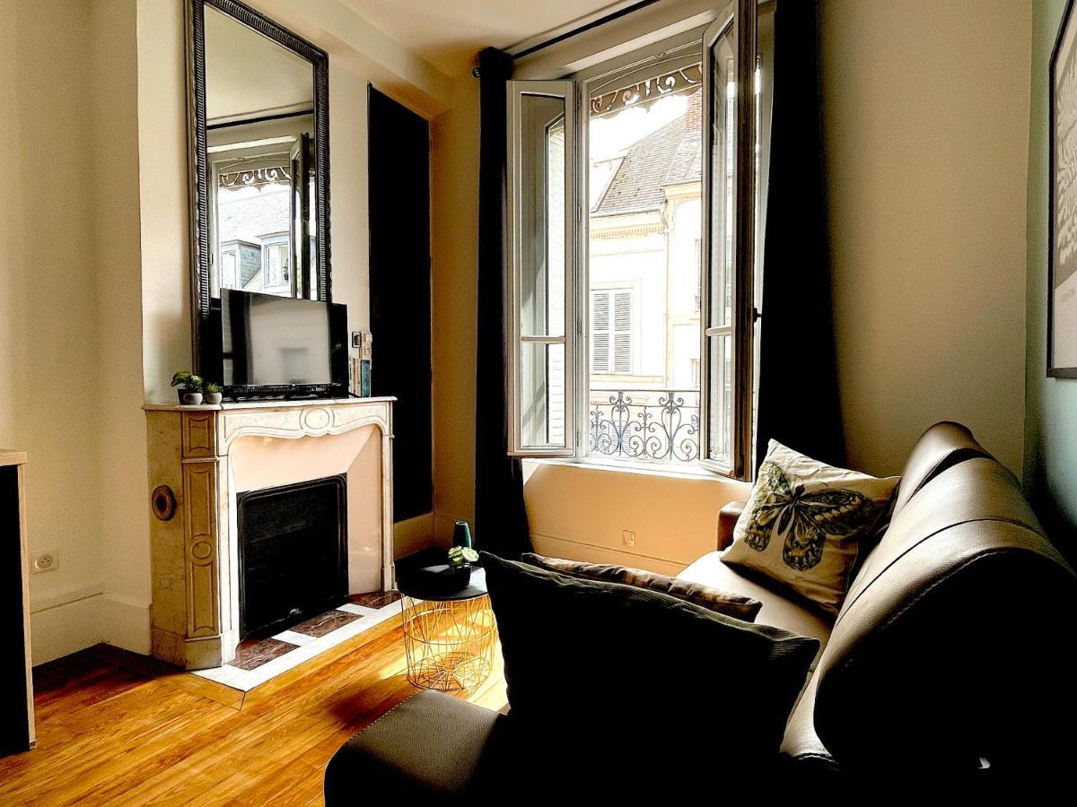 Confortable Studio Sur Jolie Rue Pietonne #3 Dreux Luaran gambar